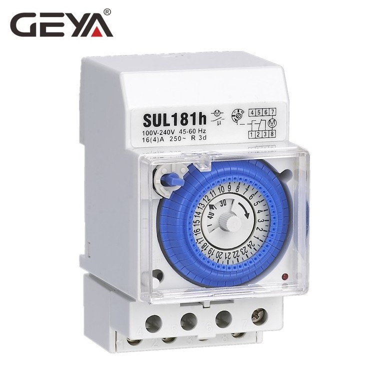 GEYA TS-GM1 24 Hour Mechanical 16A Timer Switch automatic light switch timer