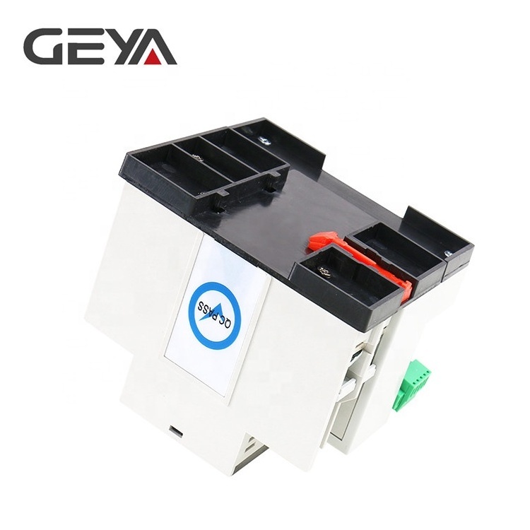 GEYA 2P ATS W2R Din Rail Automatic Transfer Wwitch 63A 2P Automatic Changeover Switch Electric Switch ATS 230V PC 100A AC 400V