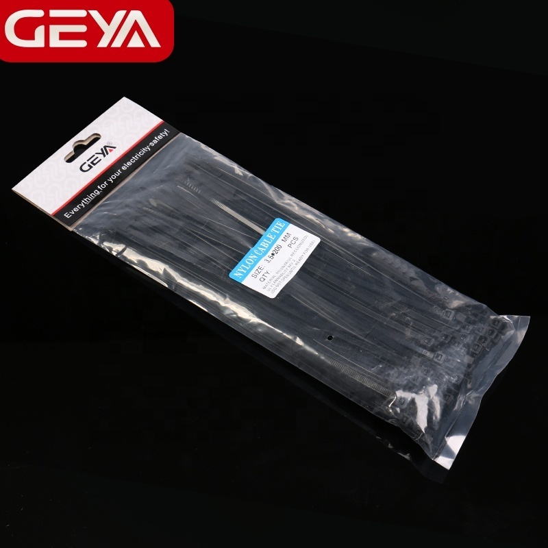 GEYA Self Locking Nylon Cable Zip Ties Plastic Nylon cable ties 60mm to 900mm size