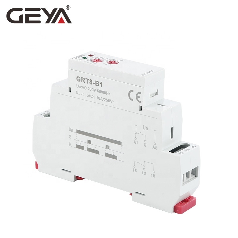 GEYA GRT8-B2 Delay off Electronic timer relay single function time relay off delay timer