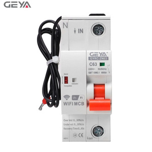 GEYA GYRC-ZN03 1P/20A WIFI Circuit Breaker Smart Time Timer Relay Switch Voice Remote Control Smart Home for Alexa Google Home