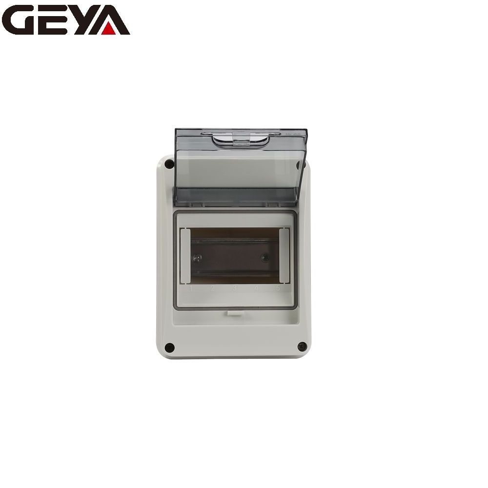 GEYA HT AC DC wall surface mounted IP65 5-24 WAY electrical circuit breaker light power distribution box customized