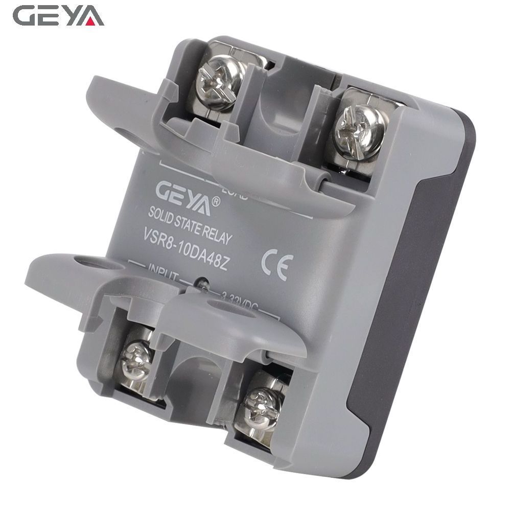 GEYA Single phase DC control Ac din rail solid state relay  dc to ac ssr relay solid state