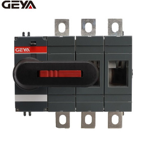 GEYA Low price 4 pole Power Transfer Electric Load Isolator Switch Disconnector Manual Switches generator