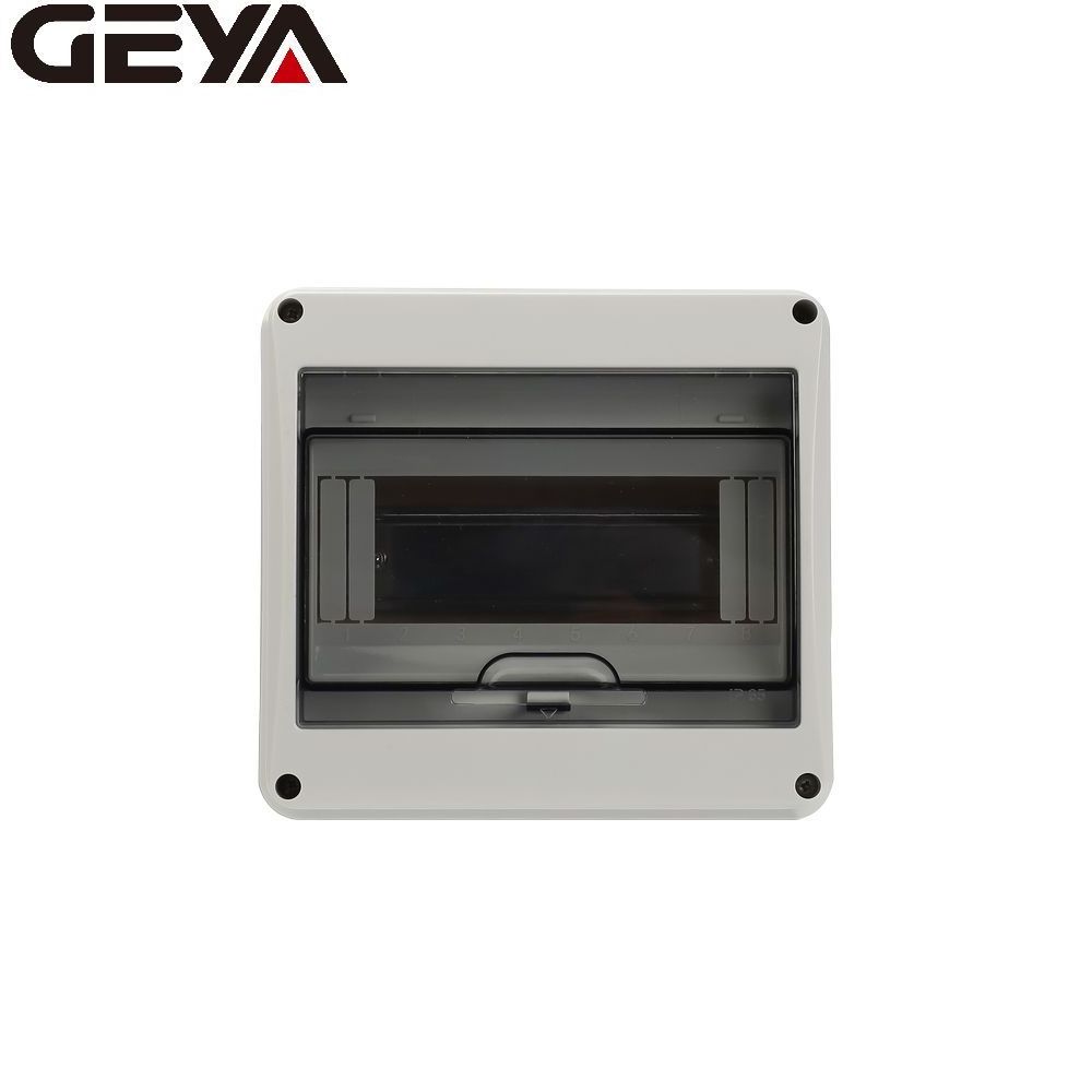 GEYA HT AC DC wall surface mounted IP65 5-24 WAY electrical circuit breaker light power distribution box customized