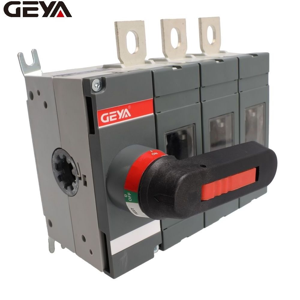 GEYA Low price 4 pole Power Transfer Electric Load Isolator Switch Disconnector Manual Switches generator