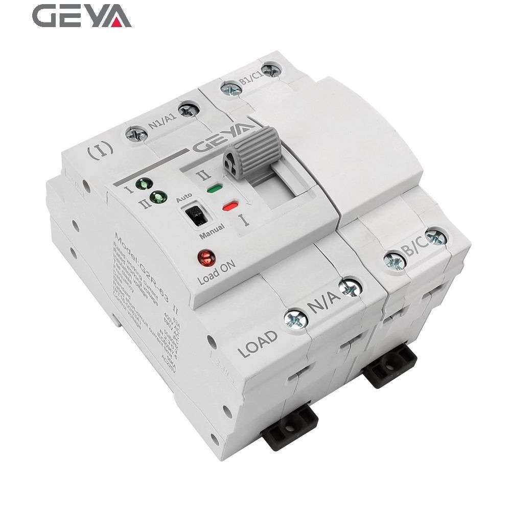 GEYA G2R 63A 4P automat chang over switch ats switch for generator automatic transfer switches 25a-250a for distribution