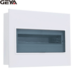 GEYA GYB4-4 Home waterproof plastic distribution box pvc 12 24ways surface mounted switch board electrical box plastic PZ30