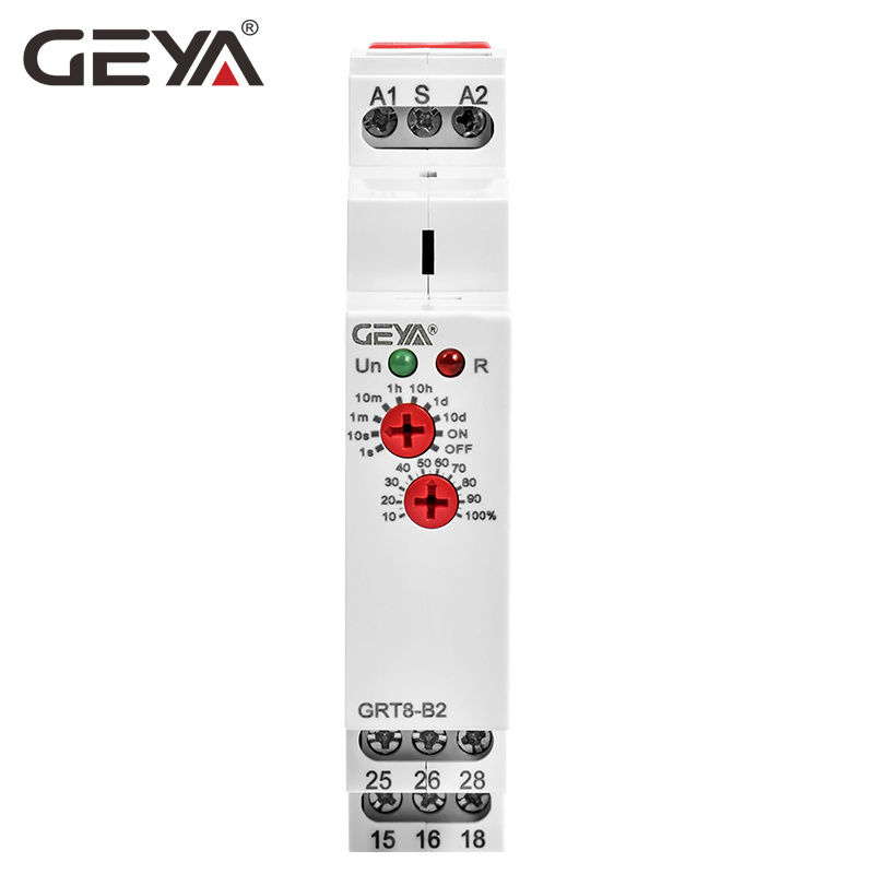 GEYA GRT8-B2 Delay off Electronic timer relay single function time relay off delay timer