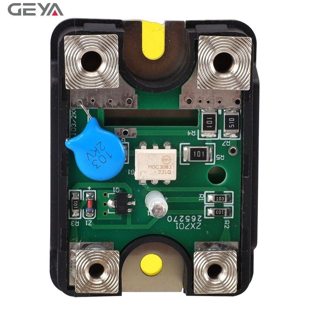 GEYA Single phase DC control Ac din rail solid state relay  dc to ac ssr relay solid state