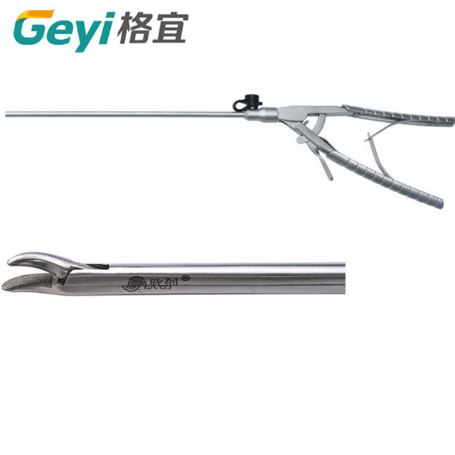 Reusable Needle Holder Forceps Heavy- V Shaped Needle Holder Laparoscopy Training Instruments