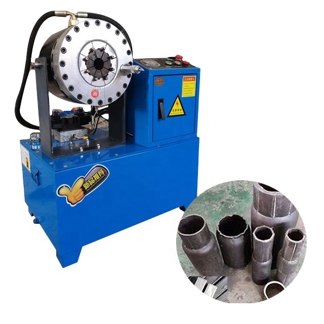 Factory End Price 6mm to 76mm steel hydraulic tube pipe end forming machine shrinking machine pipe reduce machine