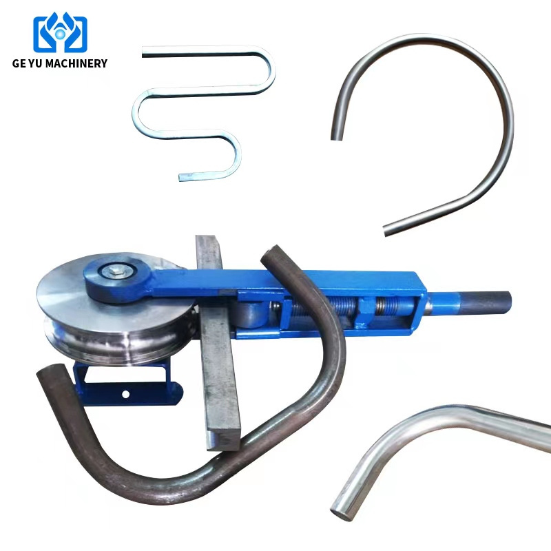 GEYU Manual hand operate pipe tube bender/pipe bender machine manual/hydraulic pipe bender