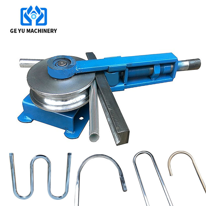 GEYU Manual hand operate pipe tube bender/pipe bender machine manual/hydraulic pipe bender