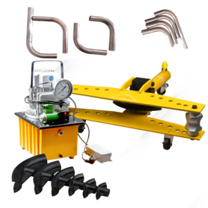 Separate type electro hydraulic pipe bender for bending steel pipe matched with double acting hydraulic cylinder