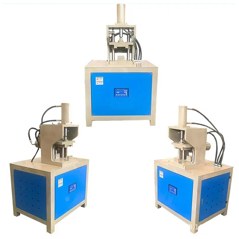 Portable Stainless Steel Pipe Angle Punching Machine 45 90 Degree Hydraulic Square Tube Notching Machine