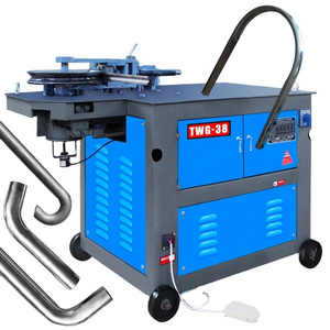 Quality and Cheap 9mm to  38mm tubes and pipes bender TWG38 hydraulic tube bending machine