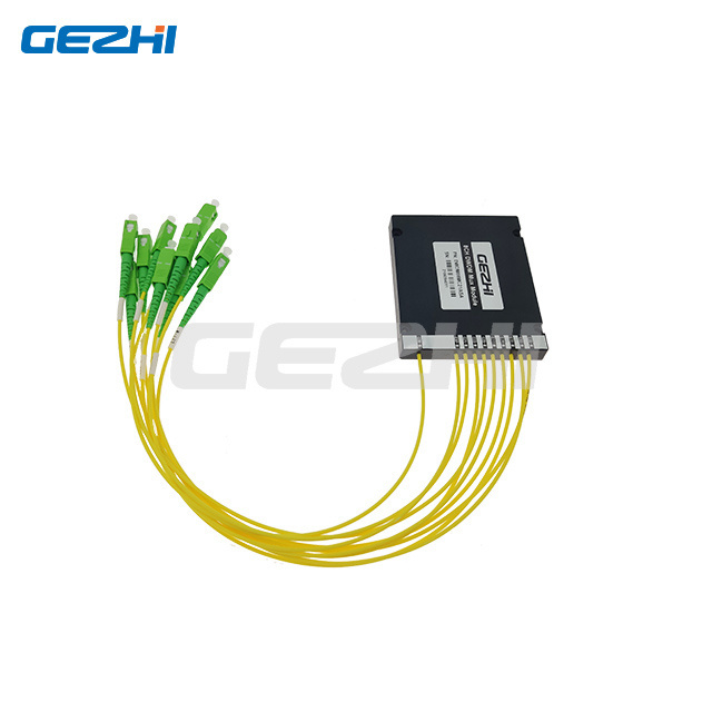 Low IL <2.5dB 1x8 Channel DWDM filter fiber Optic WDM DWDM LC/PC pigtailed connector