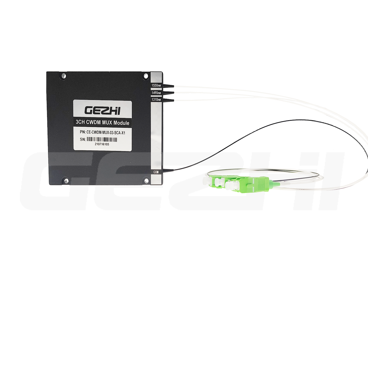 1270-1610nm 3 Channel Passive CWDM Mux Demux Module