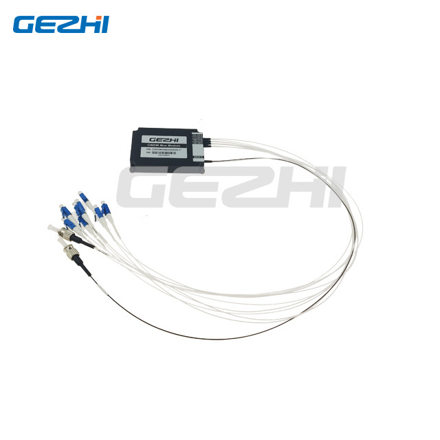 1*8 CWDM Single core fiber 1470~1610nm Passive Multiplexer Splitter WDM CWDM Mux Demux Module  LC/UPC ST/UPC with Express Port