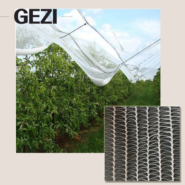 anti hail leno nets anti-hail 100% virgin hdpe knitted woven netting white red 50 60 70 GSM for garden agro olive fruit tree