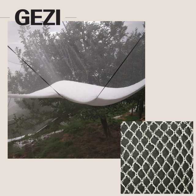 anti hail leno nets anti-hail 100% virgin hdpe knitted woven netting white red 50 60 70 GSM for garden agro olive fruit tree