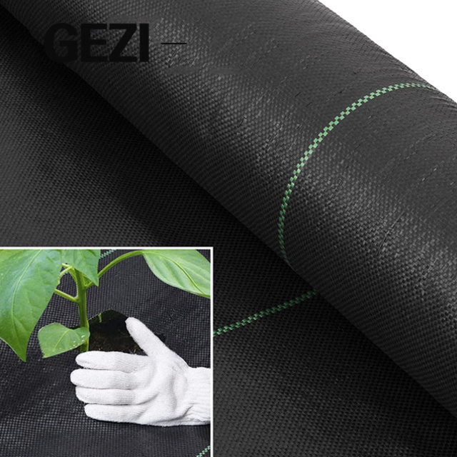 100gsm pp/pe woven nonwoven non-woven agricultural vegetable garden grass anti weed prevent mats plastic mulch film organic