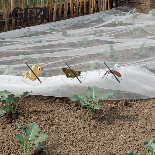 GEZI HDPE  insect resist net agriculture greenhouse insect proof  net