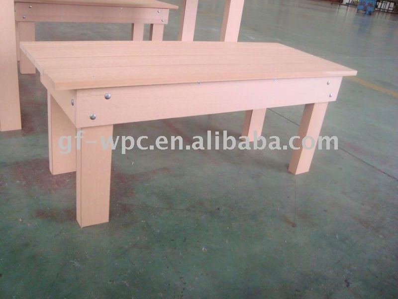 outdoor park composite plastic wood chair wpc garden bench slats