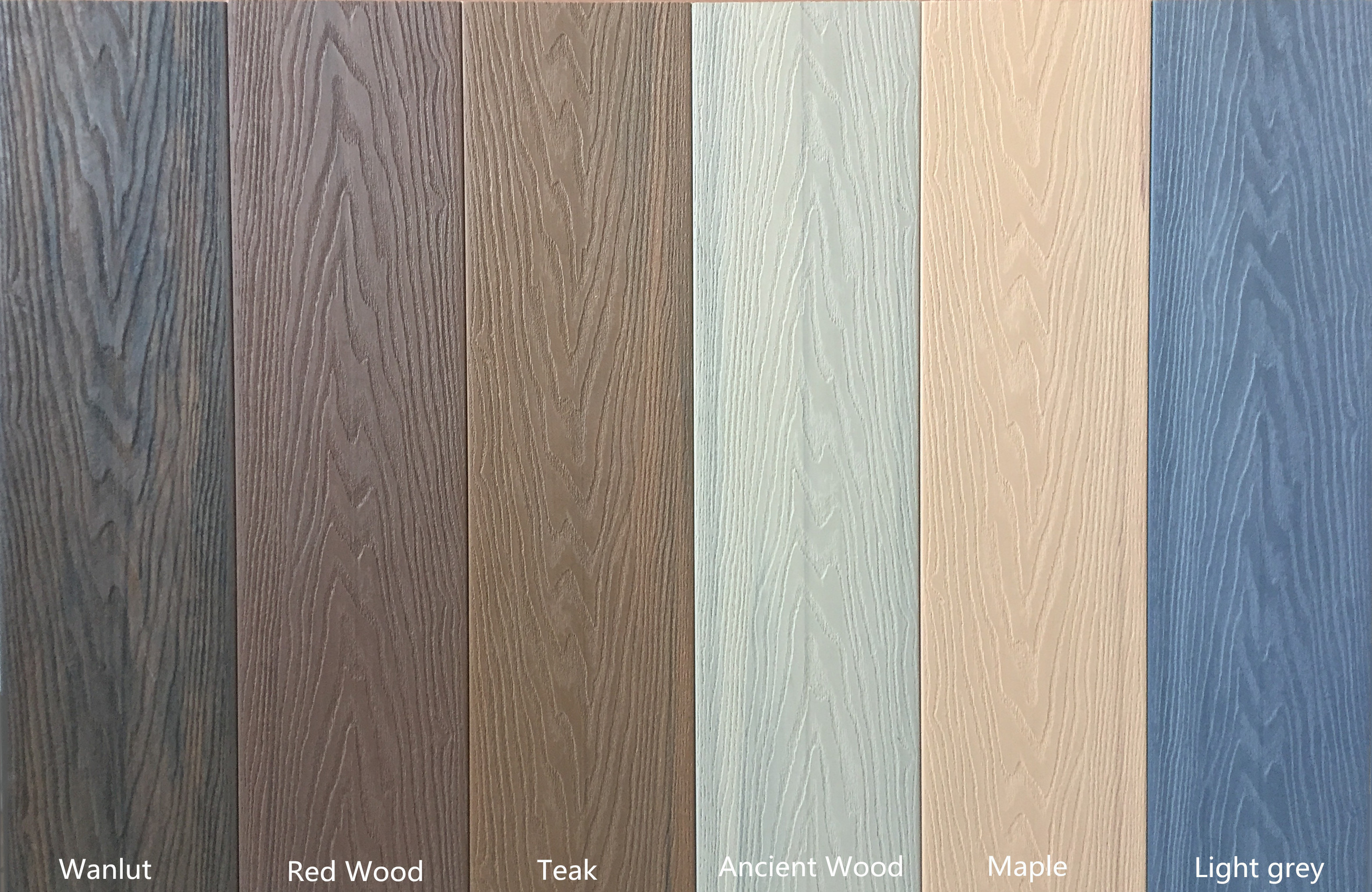 WPC Decorative interior and exterior Wall Covering Plastic Cladding outdoor Wood Wall Panels