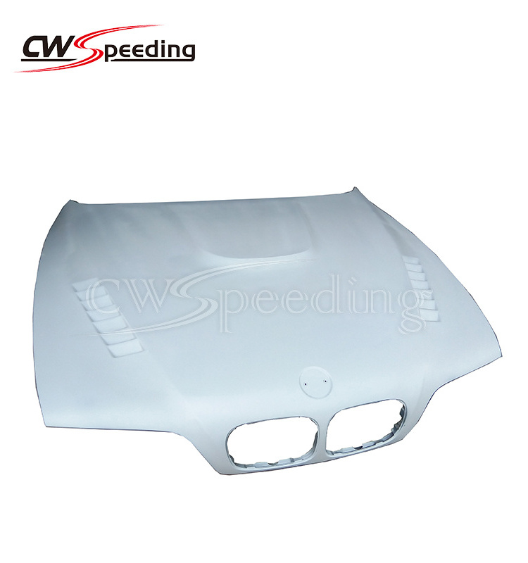 CWS STYLE FIBER GLASS ENGINE HOOD BONNET FOR BMW 5 SERIES E39 530I