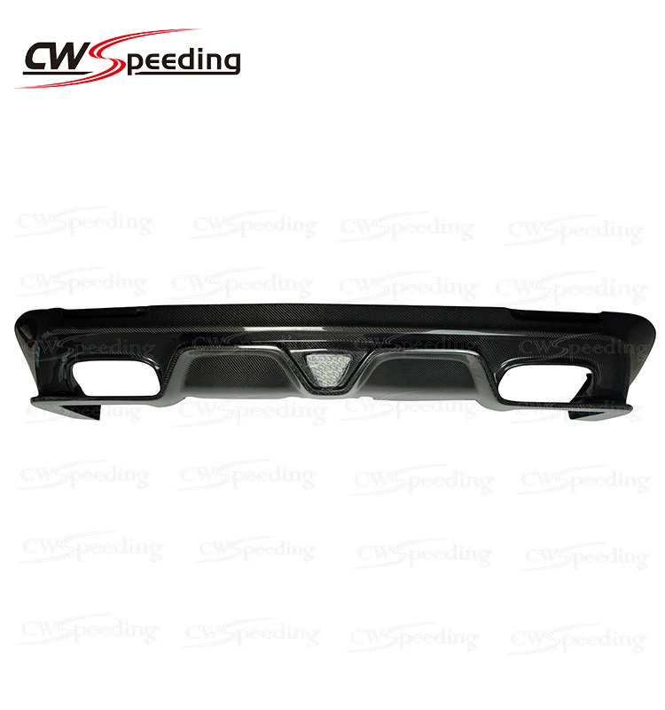 CARBON FIBER REAR LIP REAR BUMPER LIP REAR DIFFUSER FOR 2015-2016 DODGE CHALLENGER BODY KIT