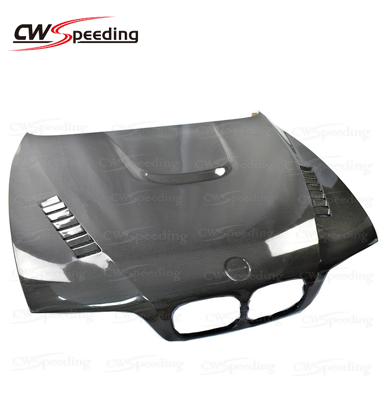 CWS STYLE CARBON FIBER ENGINE HOOD BONNET FOR 1997-2003 BMW 5 SERIES E39 530I