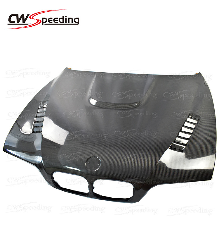 CWS STYLE CARBON FIBER ENGINE HOOD BONNET FOR 1997-2003 BMW 5 SERIES E39 530I