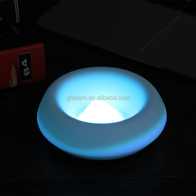 NEW LED Color Mini Sensitive Tap Press Down Touch Night Bed Desk Lamp Light by Gfeitem