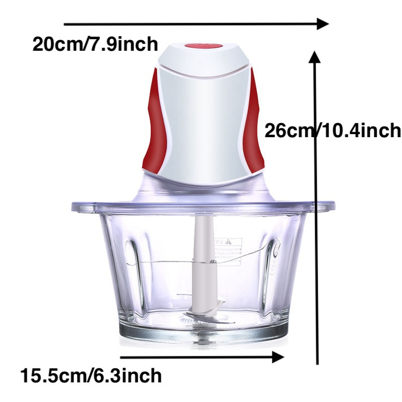 Multi-function Small Electric Meat Grinder Attachment Durable Food Mincer For Kitchen Use