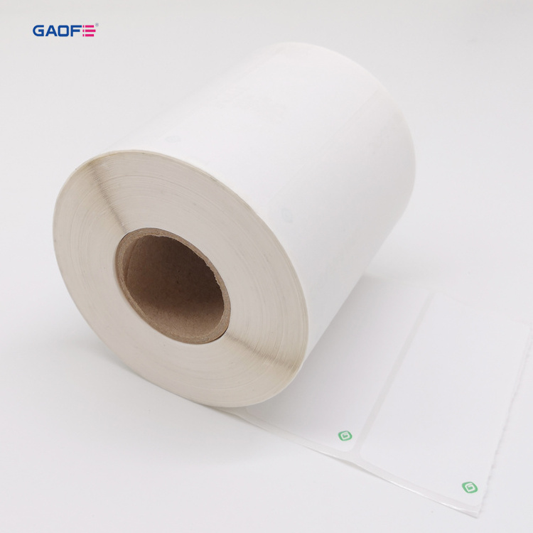 polypropylene synthetic paper label, self adhesive barcode sticker labels, thermal transfer labels