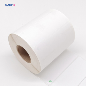 polypropylene synthetic paper label, self adhesive barcode sticker labels, thermal transfer labels