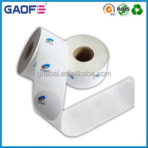 Thermal Transfer Paper Label, Art Paper Barcode Labels, Adhesive Sticker Roll