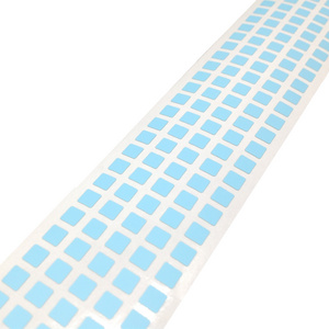 Wholesale Waterproof Adhesive Labels Blue high temperature resistant label