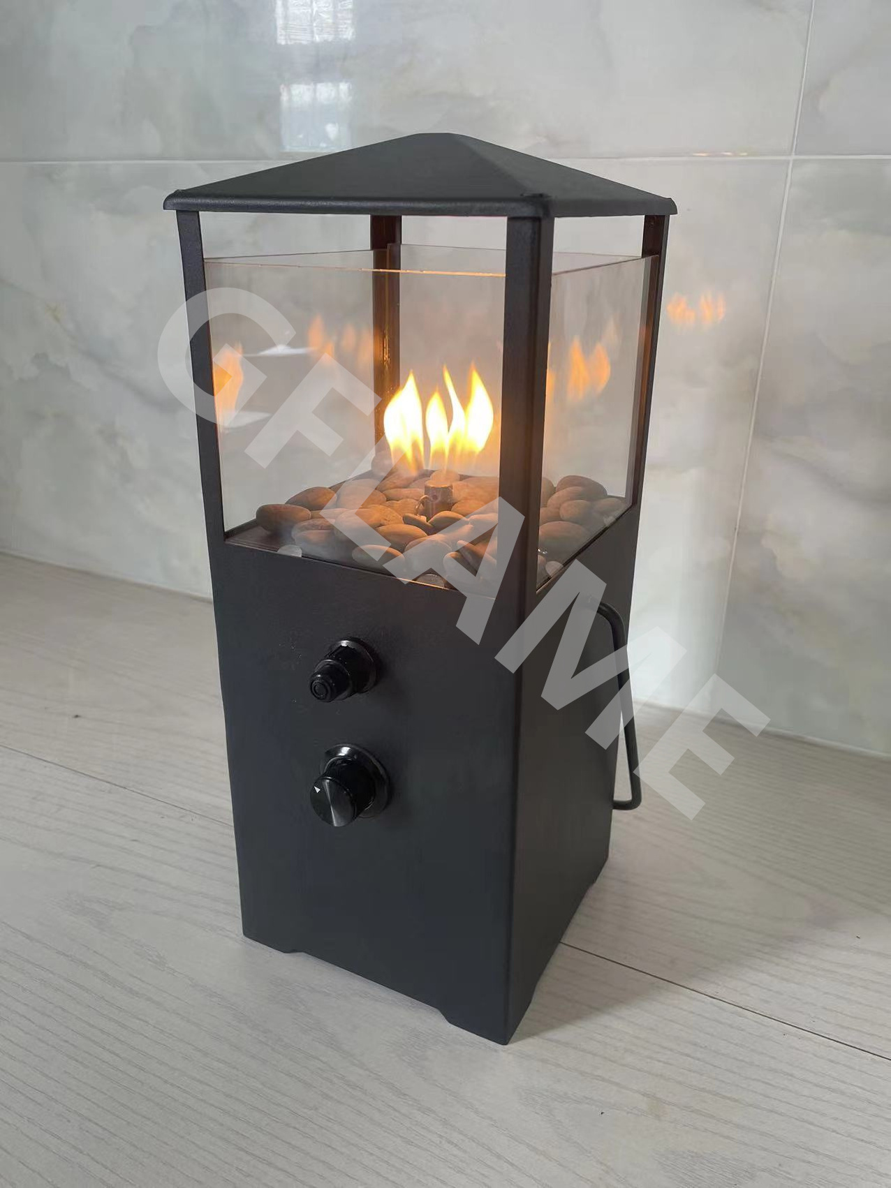 Gas mini heater outdoor garden portable table top heater