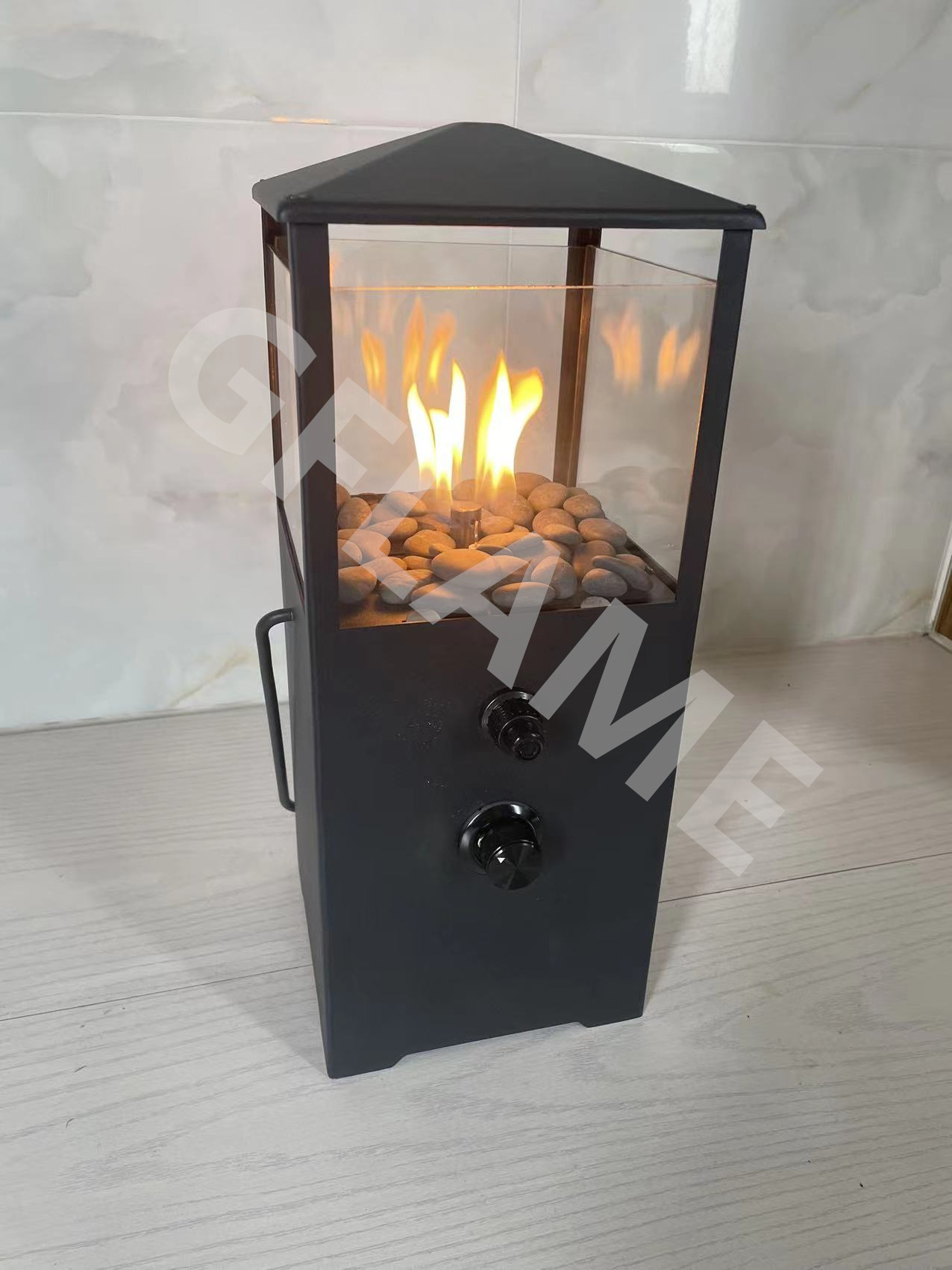 Gas mini heater outdoor garden portable table top heater