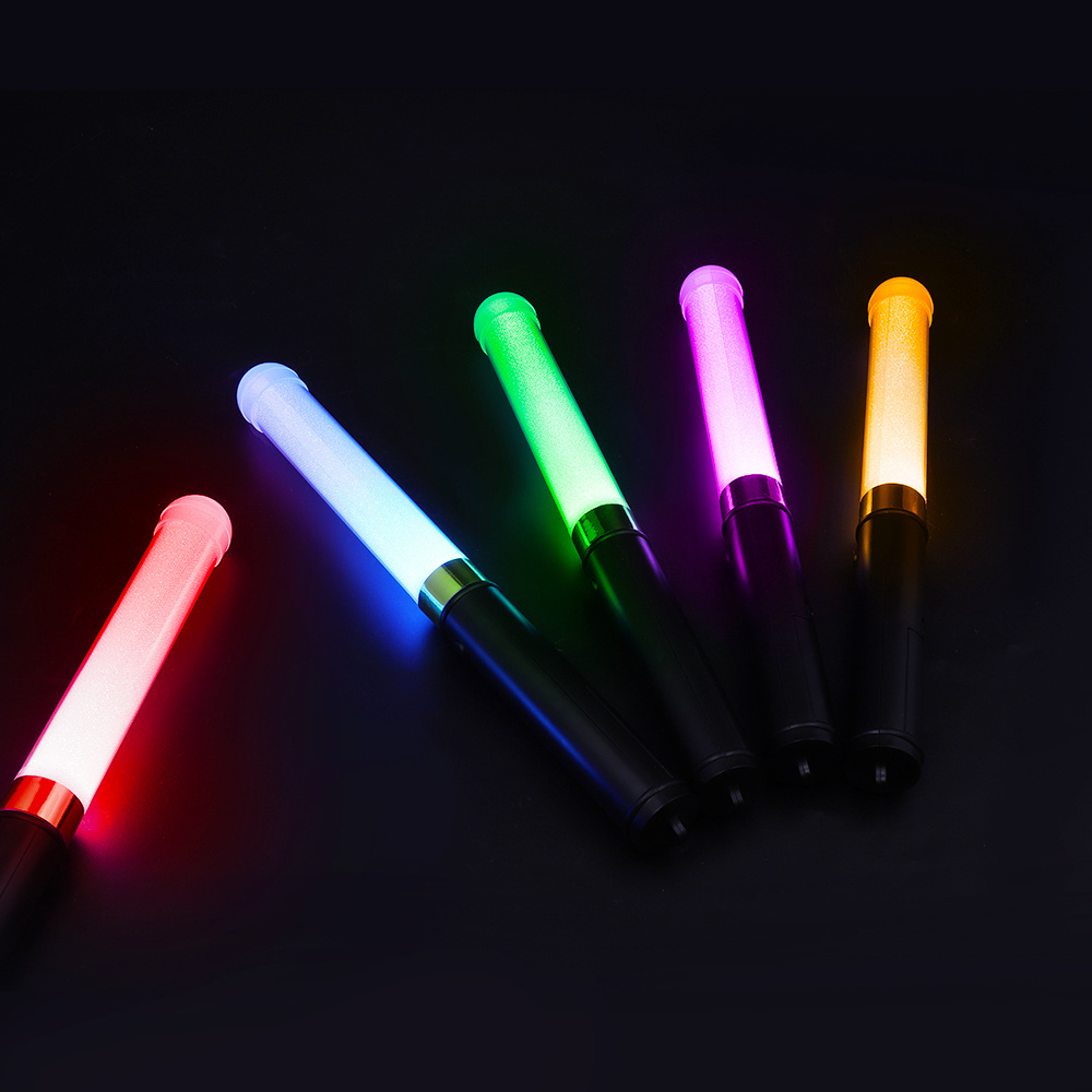 Luminous LED Stick Gloves Rave Glow Bracelets Brite For Kids Birthday Sparklers Projector Flashlights Kpop Light Stick