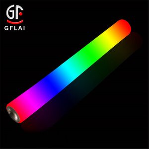 Novelty Products Cheering Led Stick RGB Cheer Foam Led Glow Stick  Light Up Foam Glow Sticks