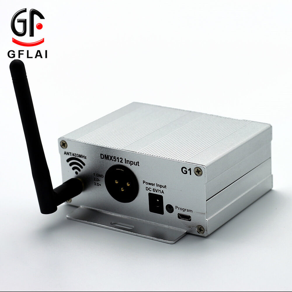 Programmable DMX512 Transmitter For GFLAI LED Bracelets/Light Up Wand/LED Foam Sticks