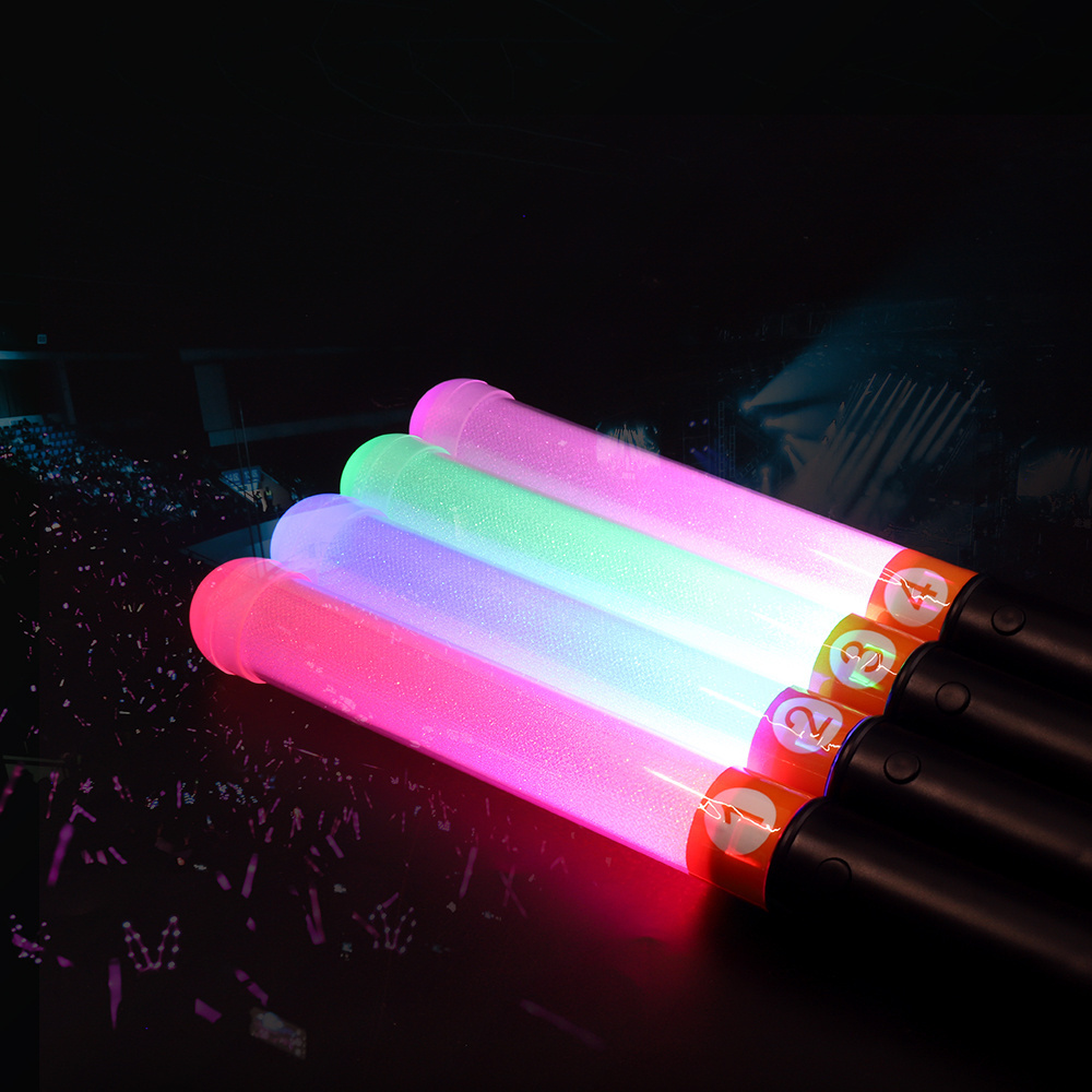 Night Stick Flash Lights Glow Sticks Concert Necessities Lights Wedding Neon Kid Flashlight For Face Emergency Kpop Lightstick