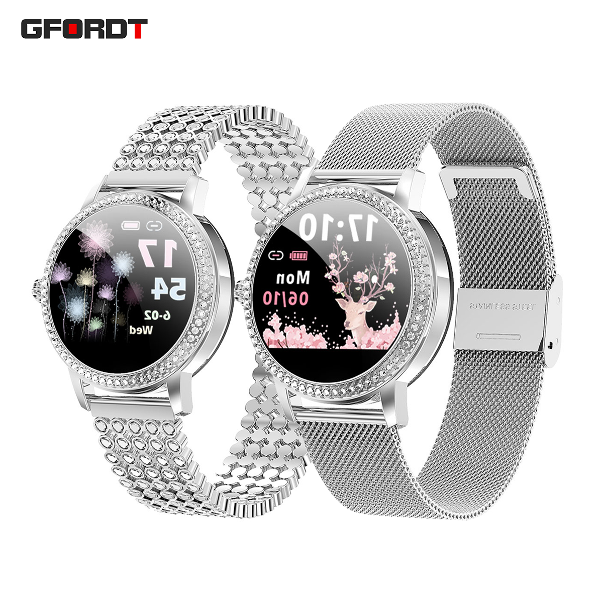 GFORDT  2020 New fashion watch smart watch for android and iphone smartphone