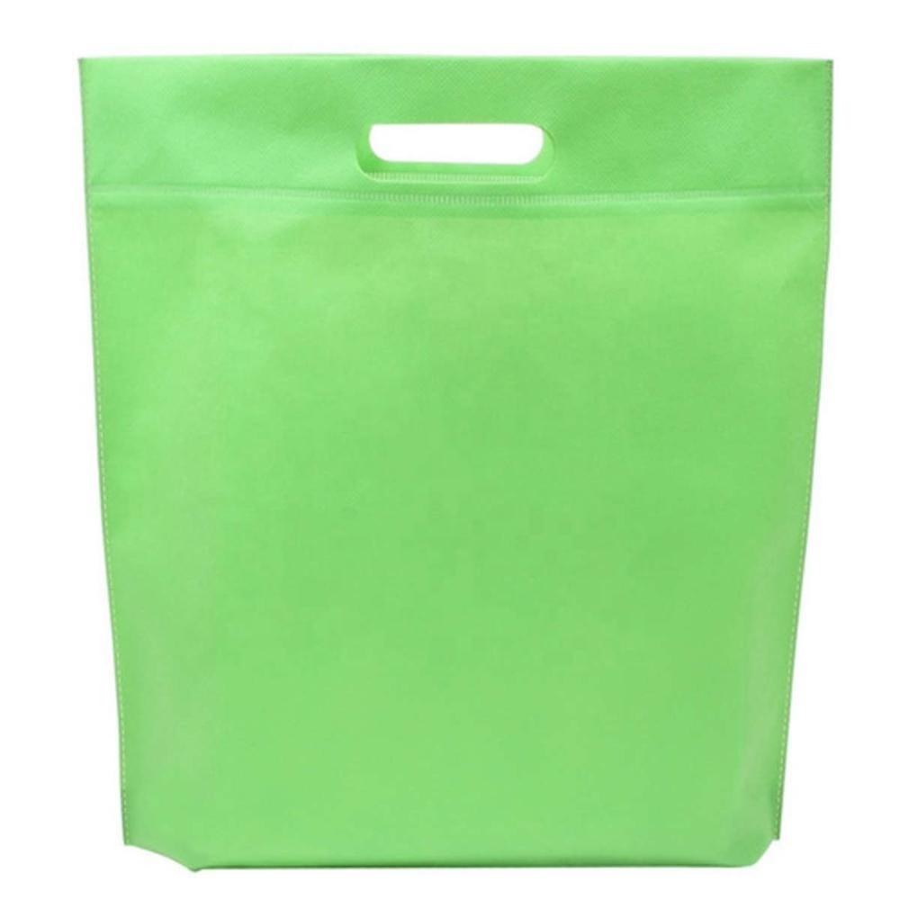 manufacturer reusable polypropylene shopping die cut non woven bag