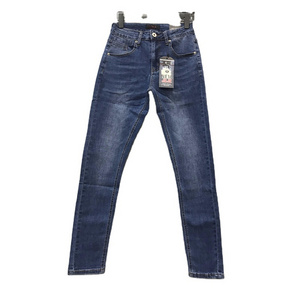 J7085 Hot Sale Blue Monkey Wash Men Leisure Biker Skinny Stretch Denim Man's Pants Jeans Slim Fit