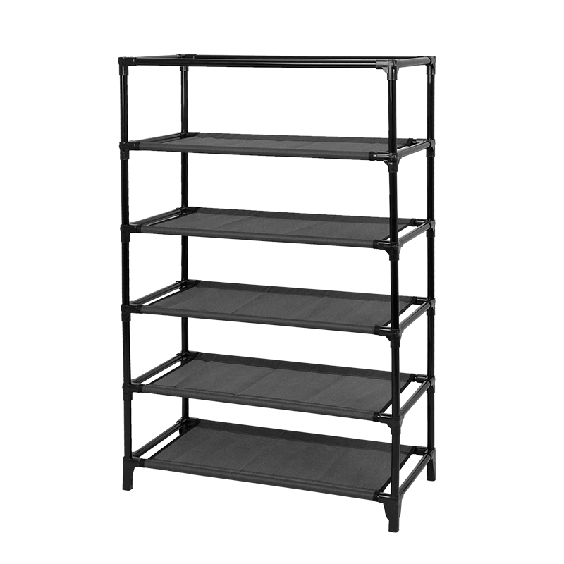 Tenice 5 Tier Shoe Rack with Dustproof cloth door Shoe Shelf Storage Organizer Cabinet for bedroom, living room